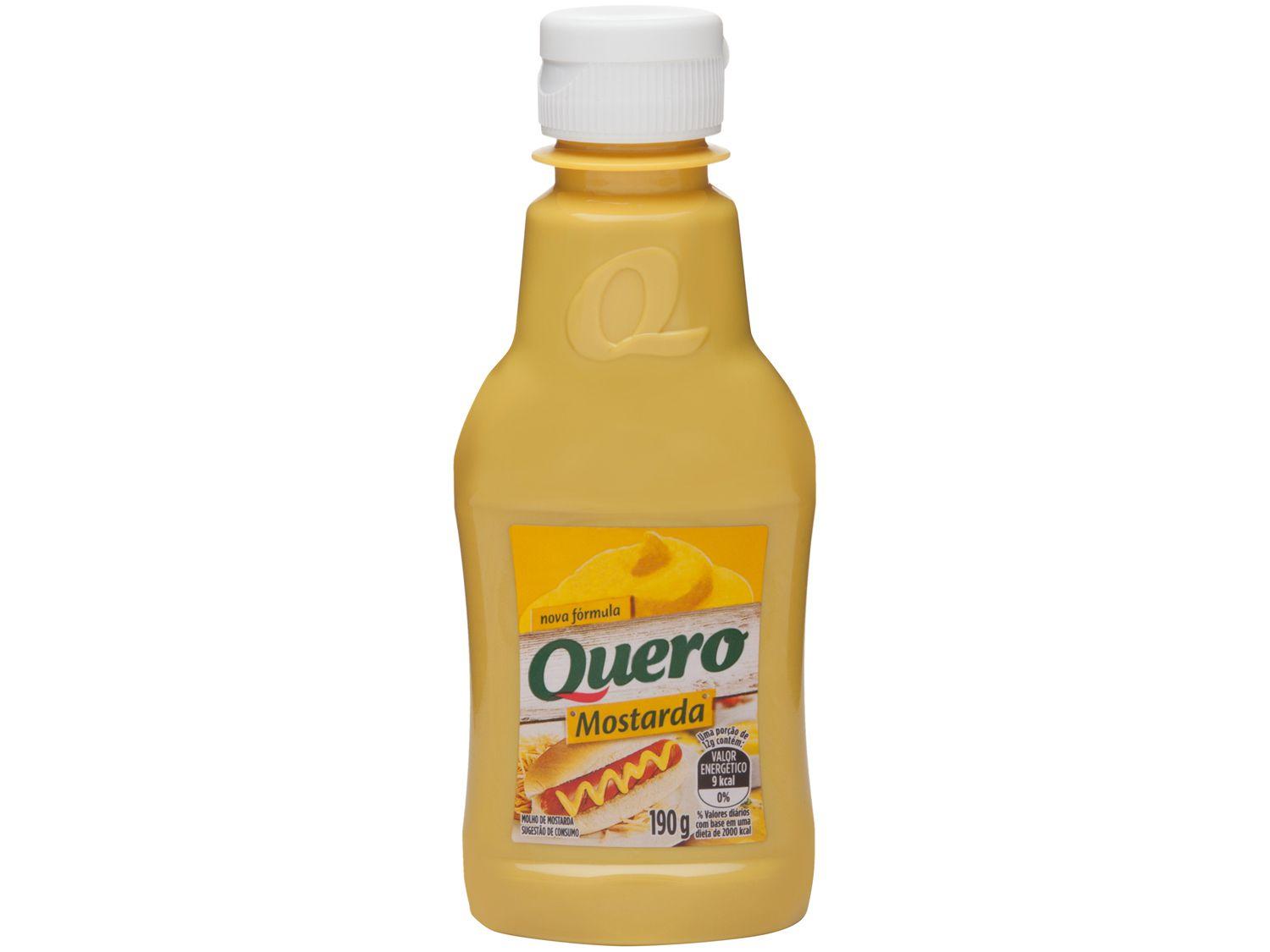 Mostarda Amarela Quero Tradicional 190g