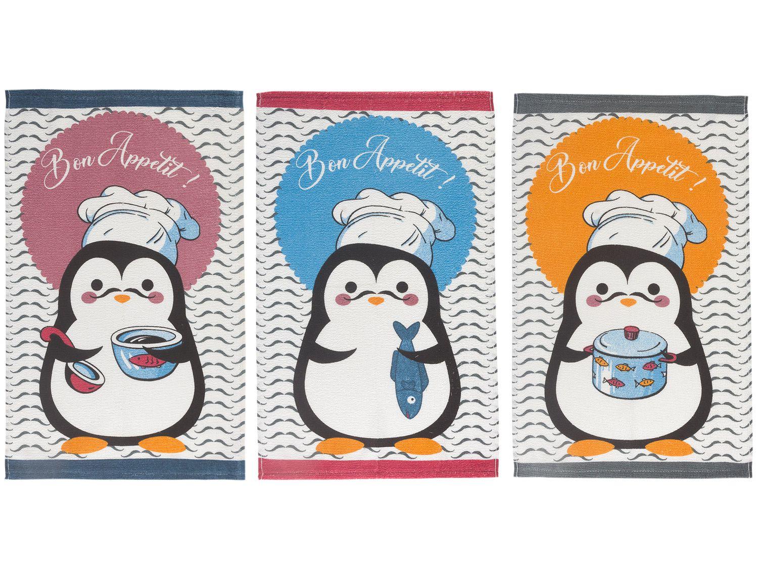 Pano de Prato Primore Bom Appetit Teka - 40x65cm 3 Peças