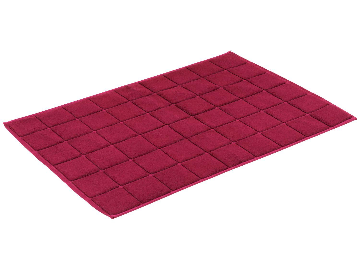 Toalha de Piso Teka Prima Delicatta Vinho - 50x75cm
