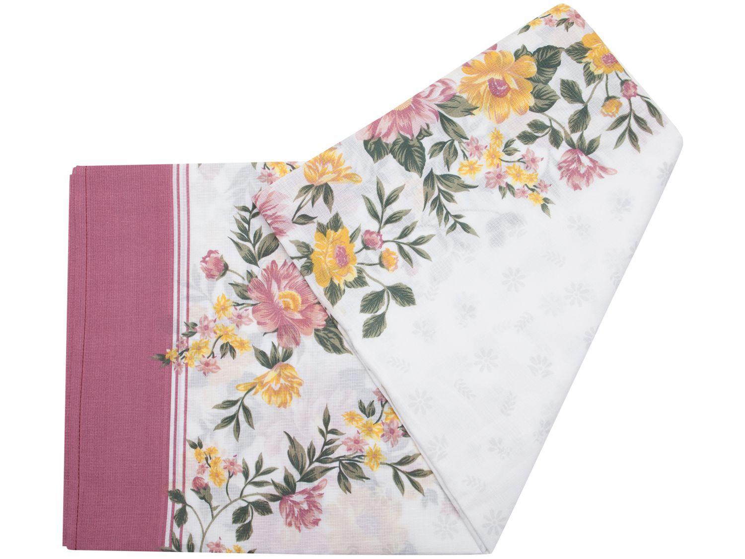 Toalha de Mesa Retangular Teka 140x210cm - Basic Florescer