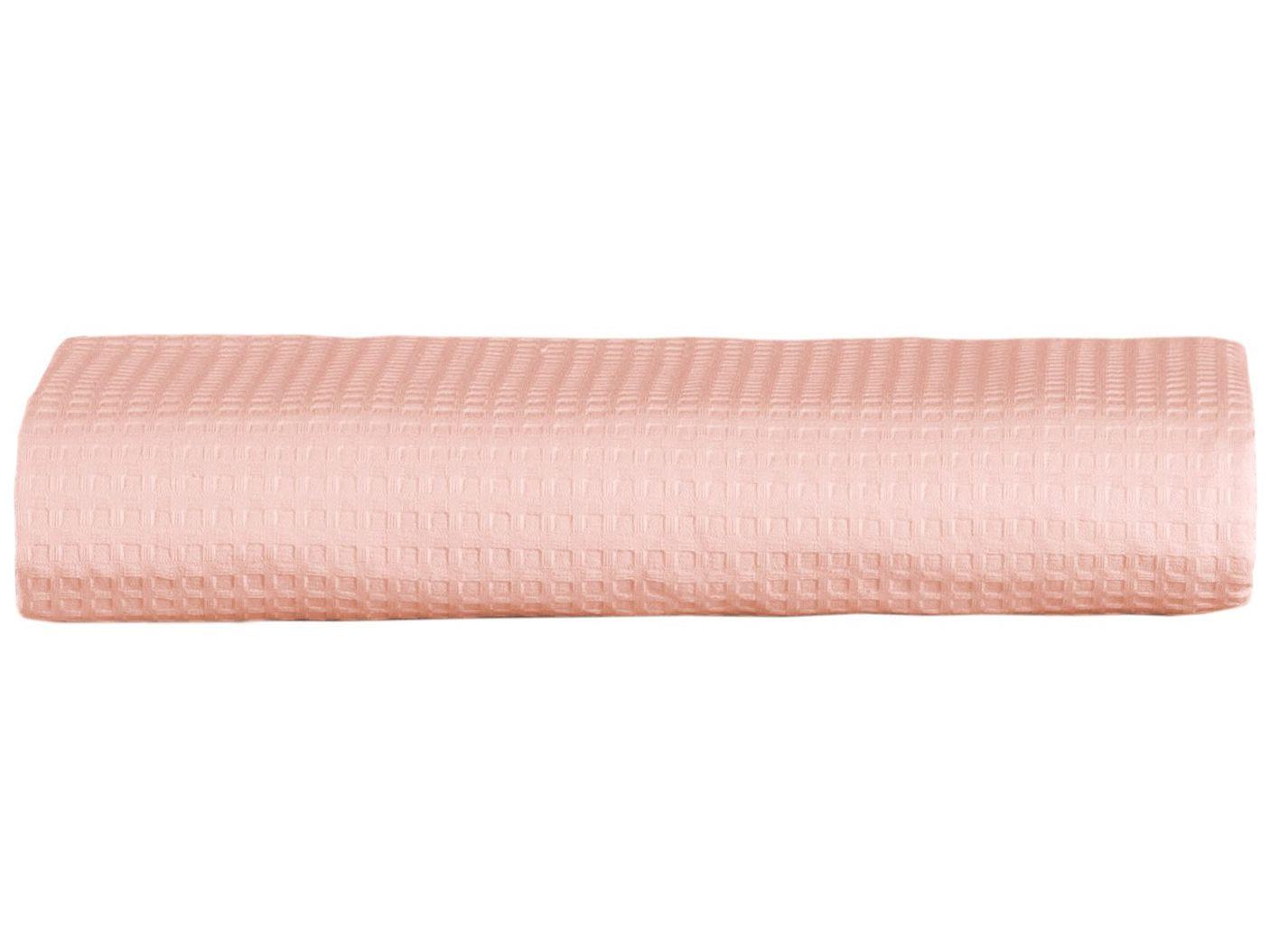 Colcha Casal Teka 100% Algodão 98 Fios - Genova Rosa