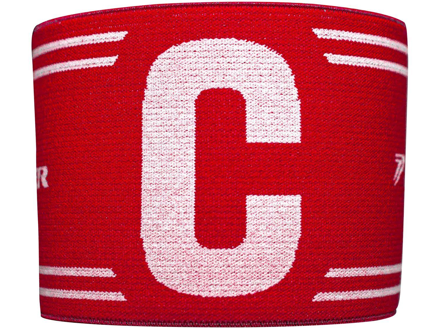 Faixa de Capitão Poker 09701VBU Vermelho e Branco