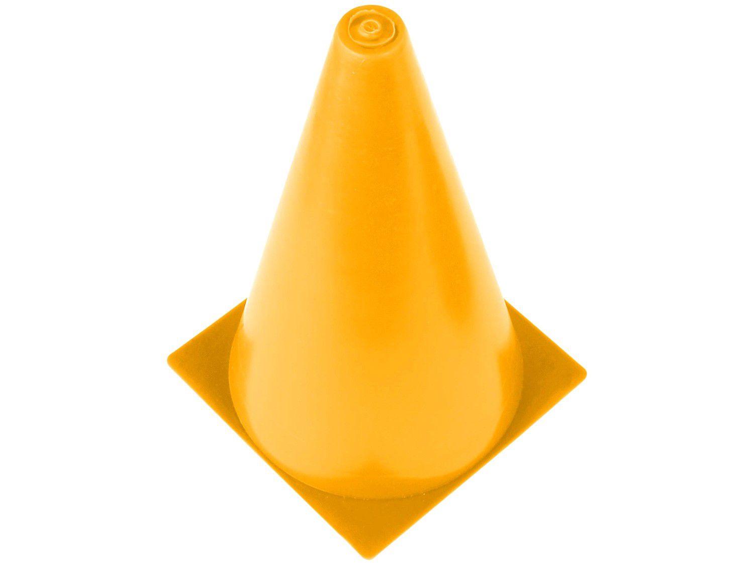 Kit Cone Demarcatório Flexível 5 Unidades Poker - 09033AMU