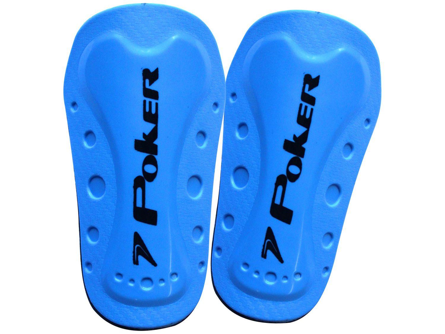 Caneleira Futebol Poker Mini Power 06515AZU Azul