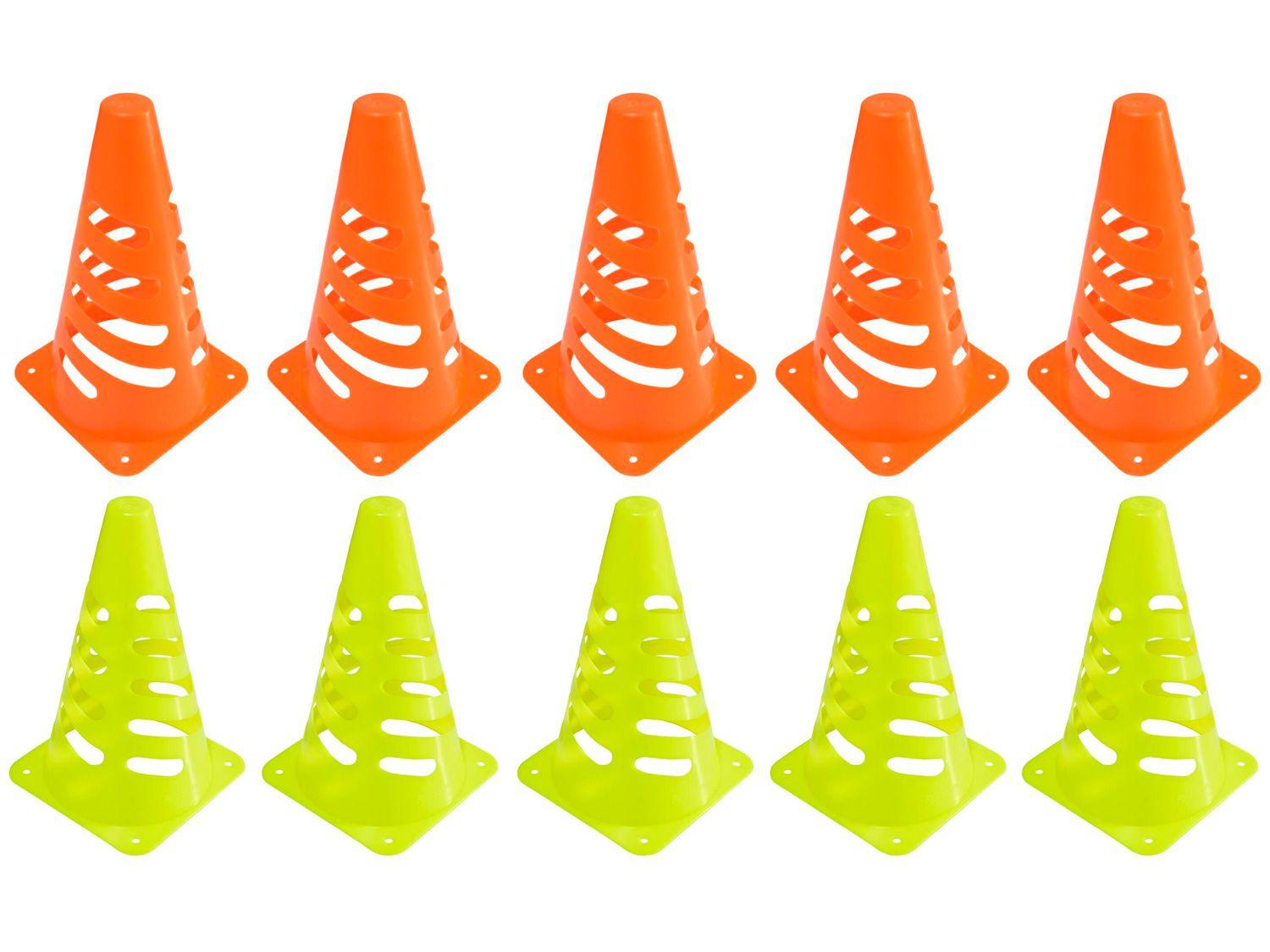 Kit Cone Demarcatório Flexível 10 Unidades - Prottector 046.U/L-A