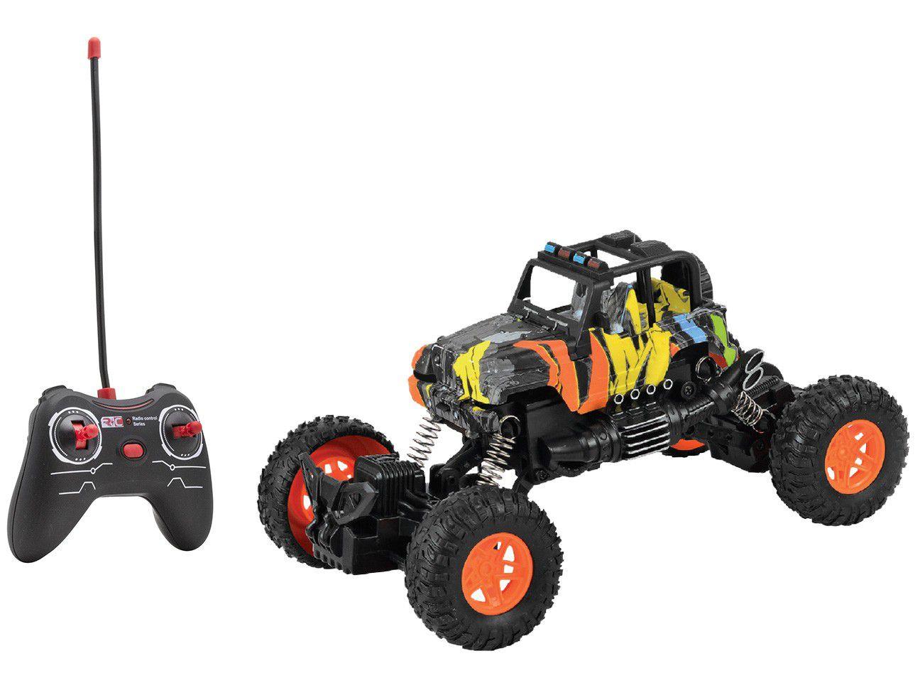 Carrinho de Controle Remoto Max Road Pick-up - 7 Funções Polibrinq