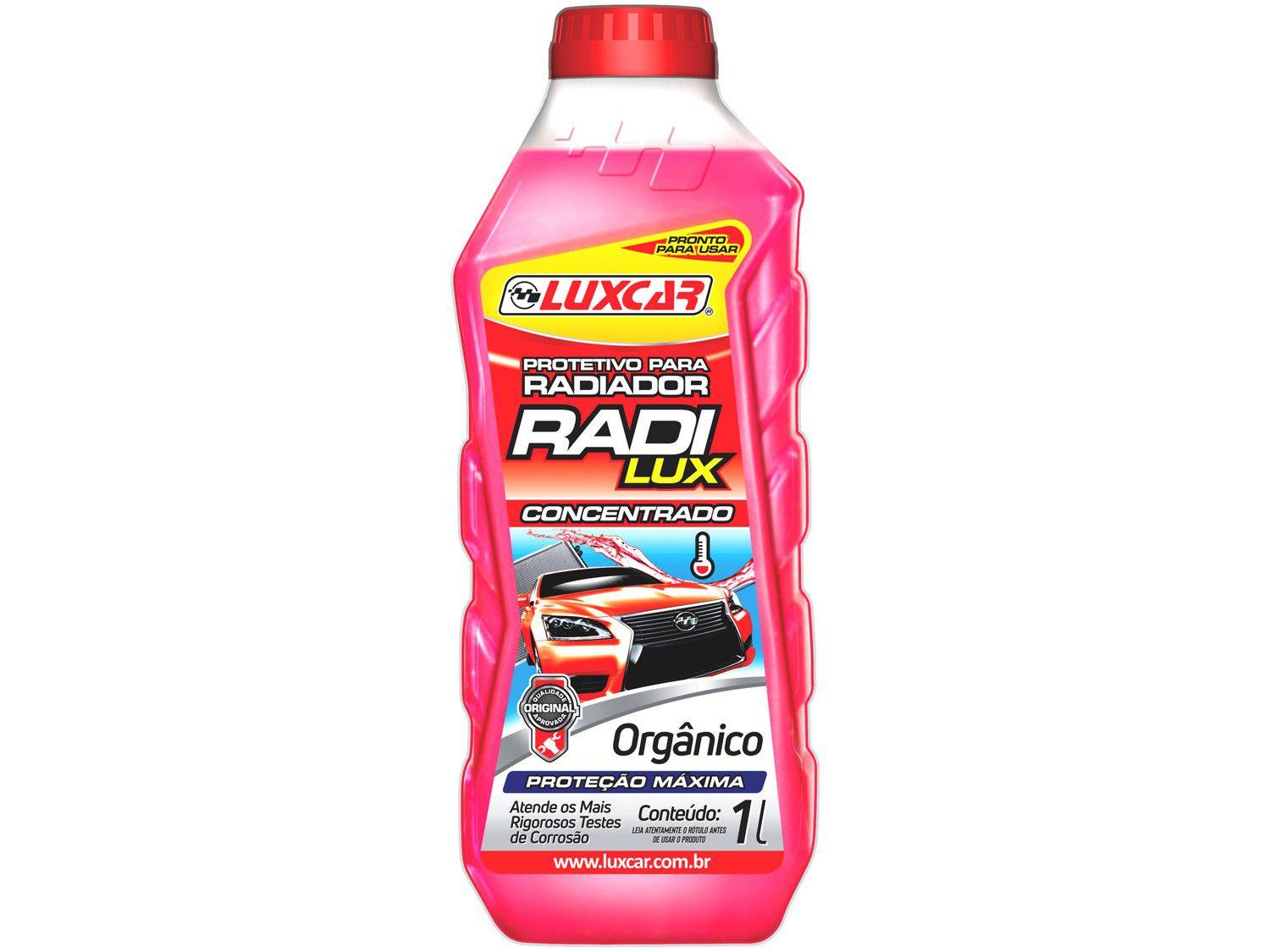 Aditivo para Radiador Concentrado Orgânico - Luxcar Radilux Rosa