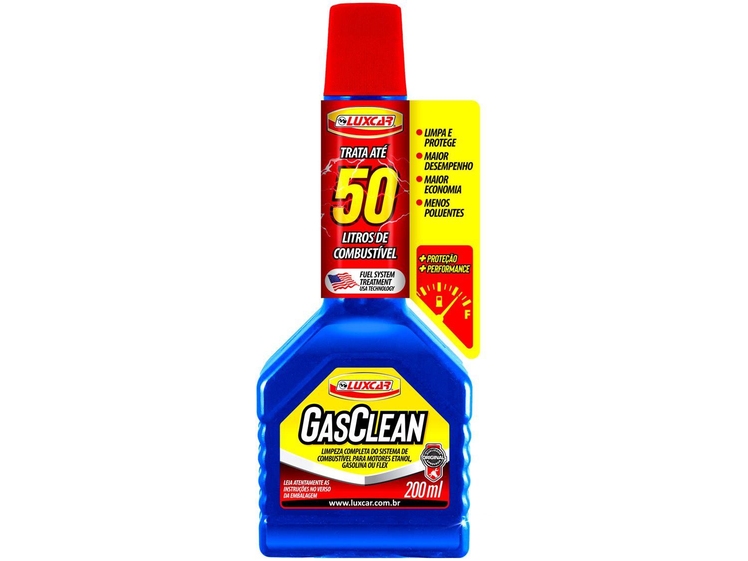 Aditivo para Limpeza de Bico Luxcar GasClean 200ml