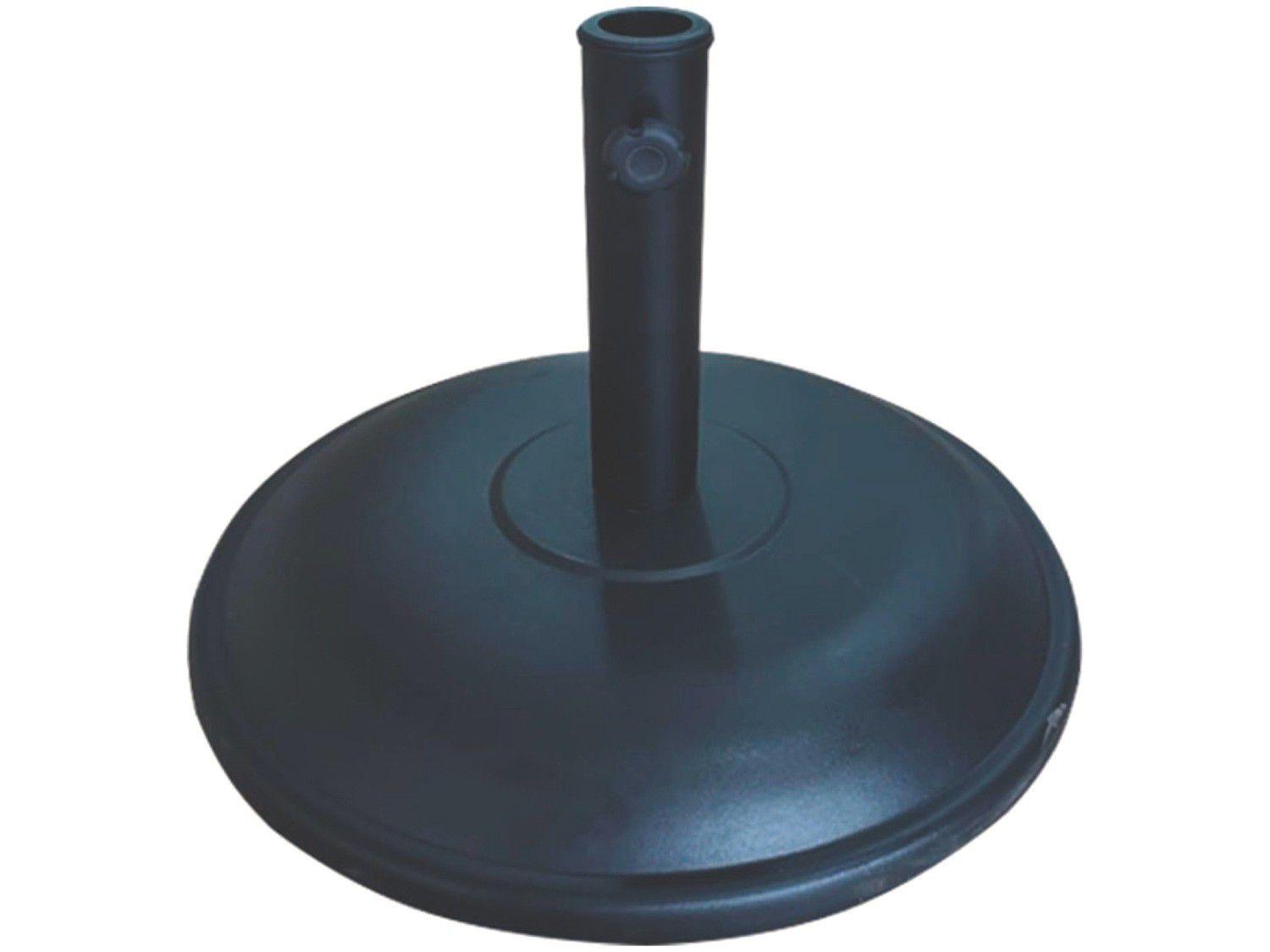 Base para Ombrelone Concreto 25kg Tramontina - Garden Preto