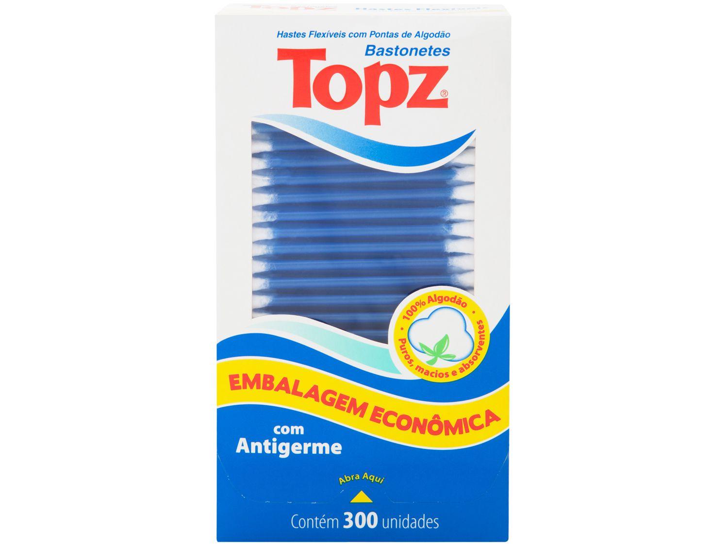 Hastes Flexíveis Bastonetes Topz 300 Unidades