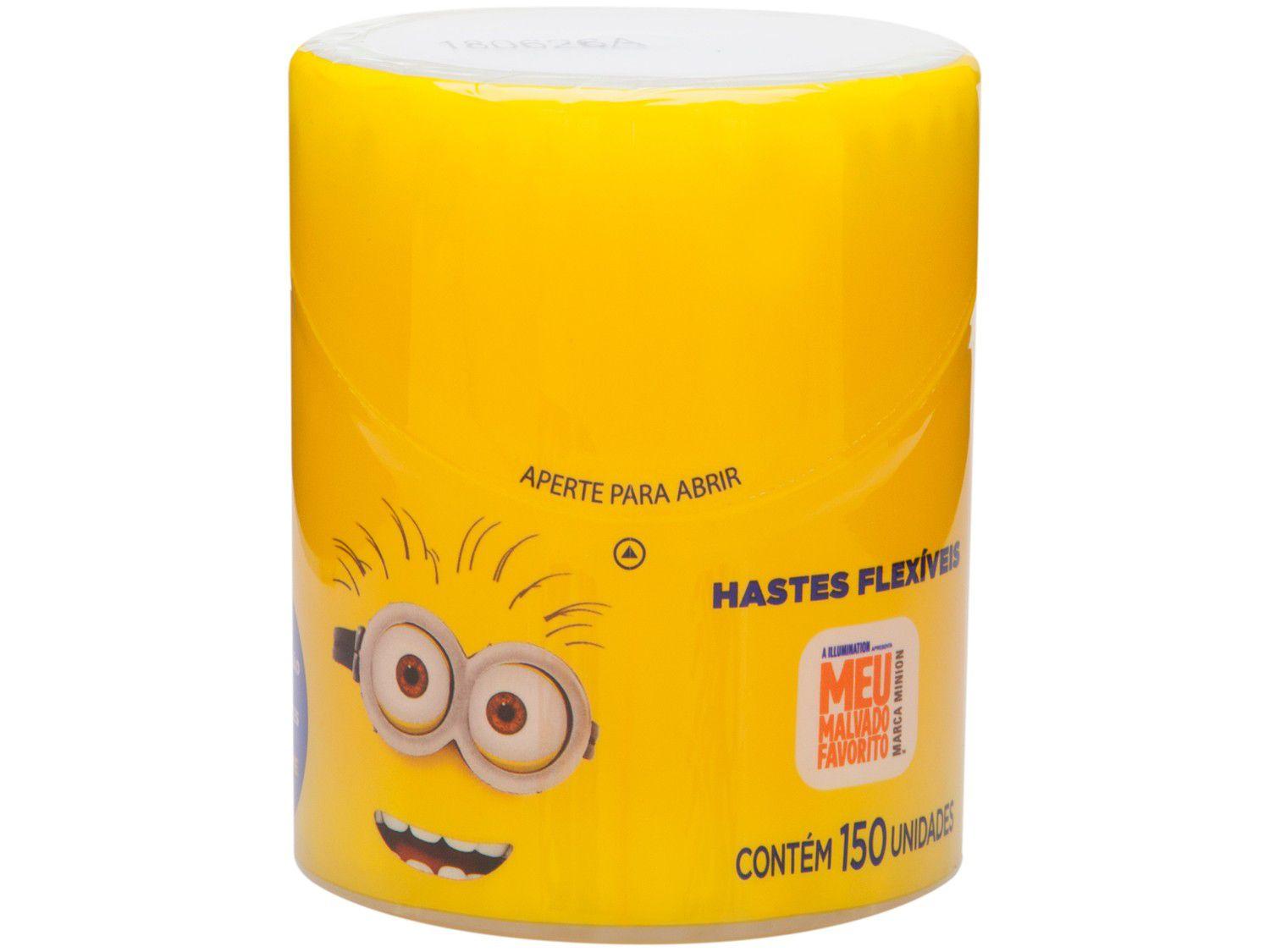 Hastes Flexíveis Minions Cremer 150 Unidades