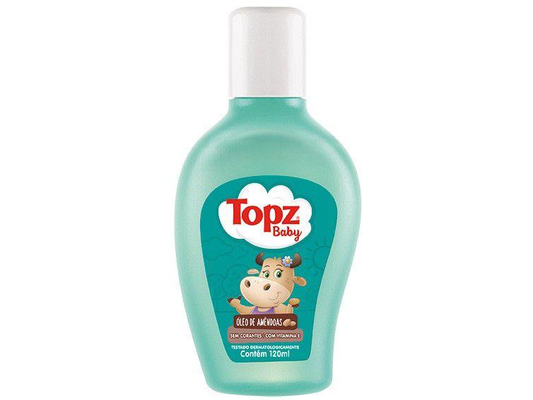 Óleo para Bebê Topz Baby Óleo de Amêndoas 120ml