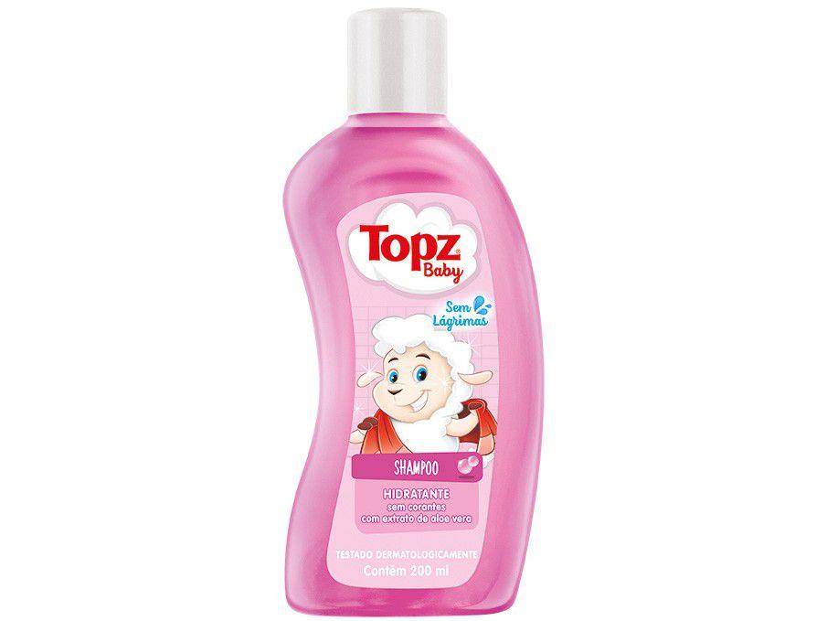 Shampoo Infantil Topz Baby Hidratante 200ml
