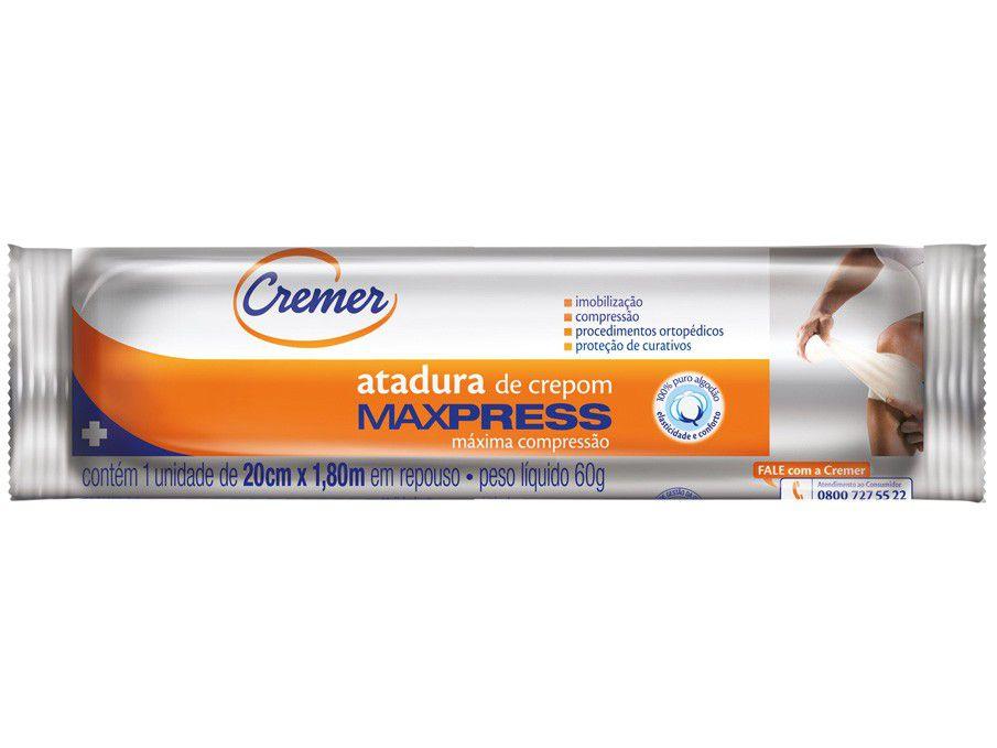 Atadura de Crepe Cremer Maxpress 20x180cm