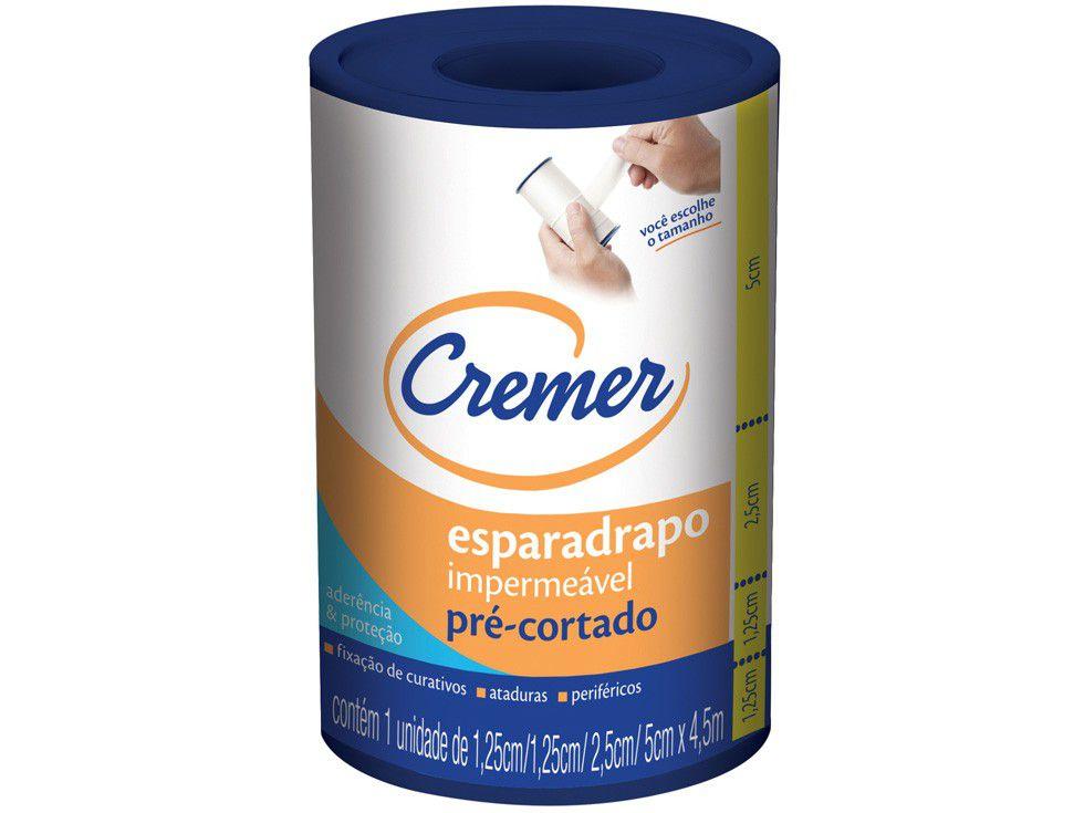 Esparadrapo Impermeável Cremer Branco 5cmx4,5m