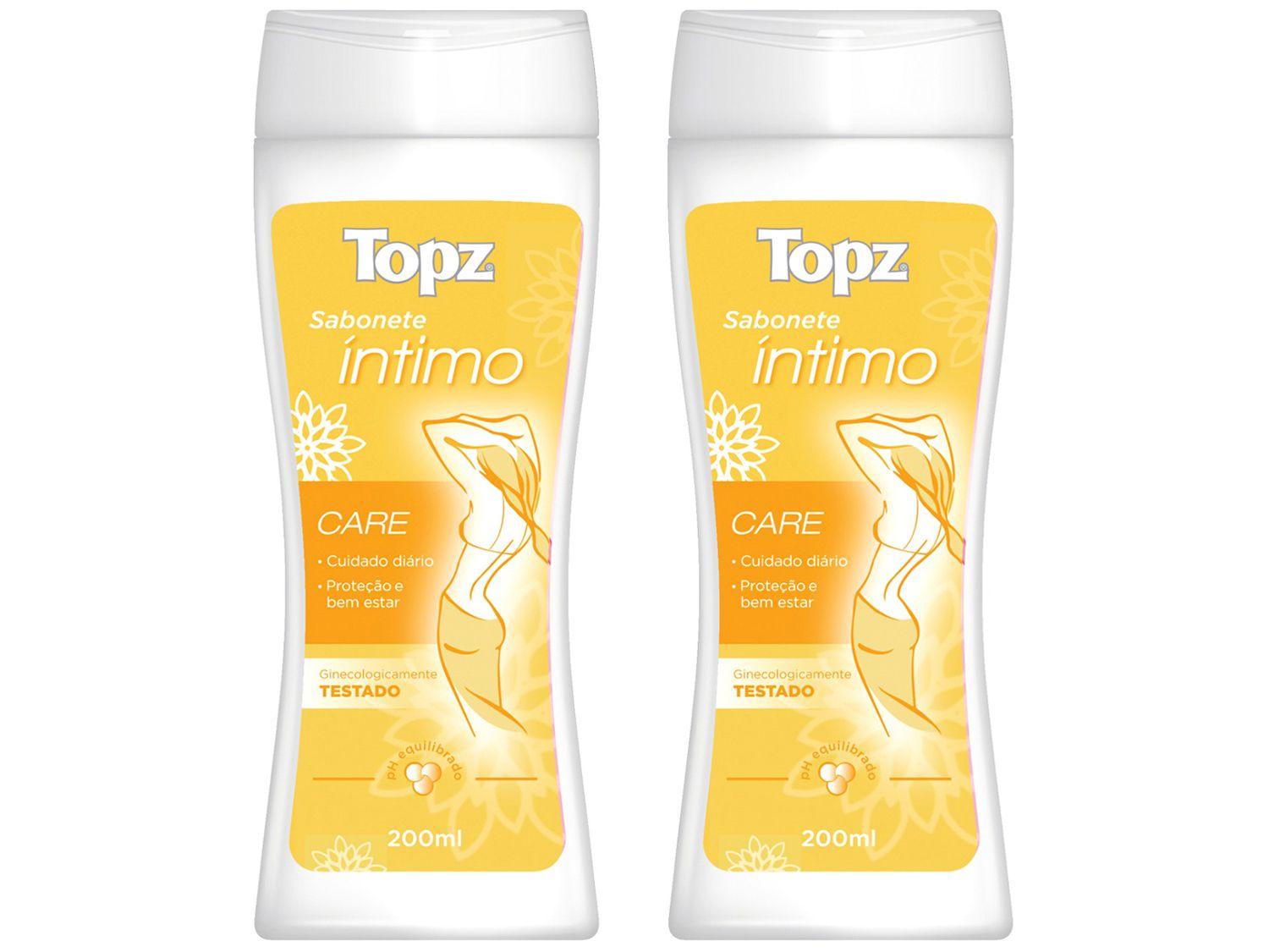 Sabonete Íntimo Topz Care 200ml 2 Unidades