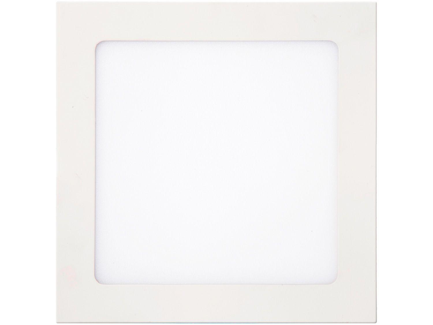 Plafon LED de Sobrepor Quadrado 18W Kian - G2 Slim Branco
