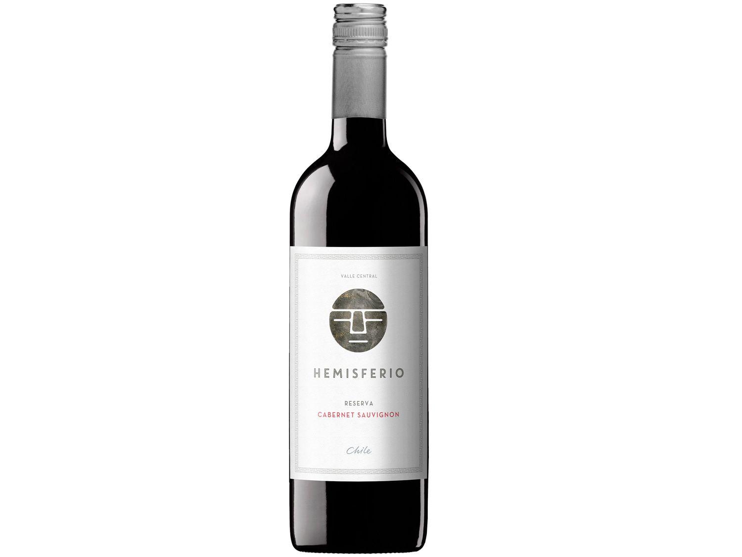 Vinho Tinto Seco Hemisferio Reserva - Cabernet Sauvignon 2017 Chile 750ml