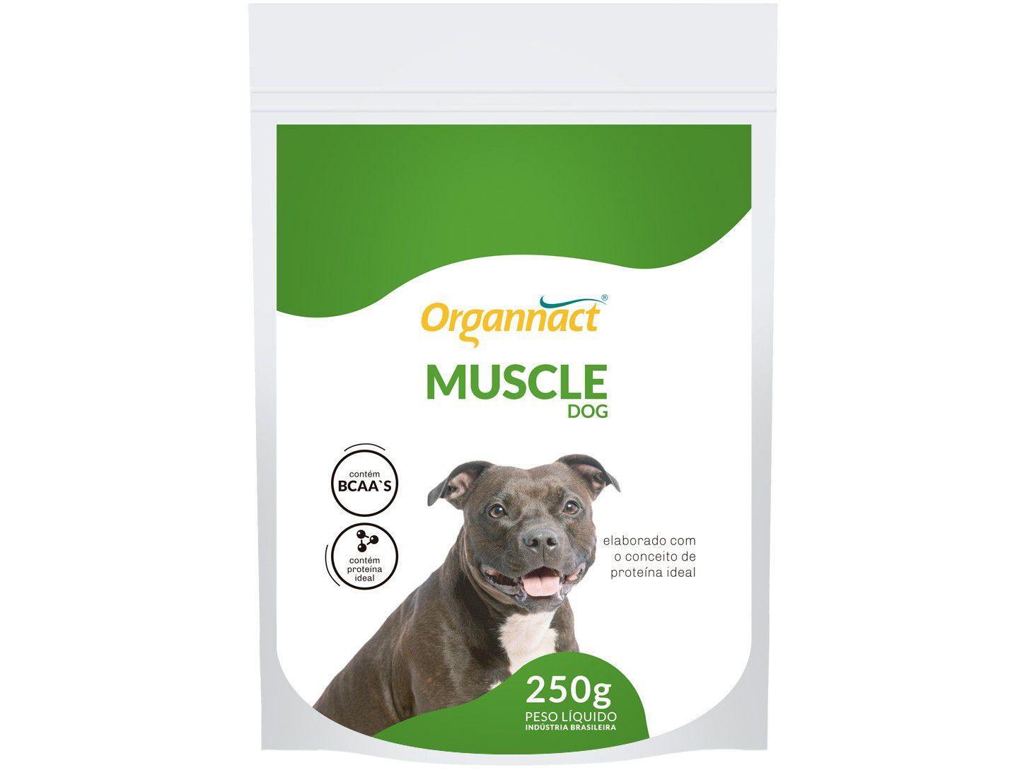 Suplemento Organnact Muscle Dog - para Cachorro 250g