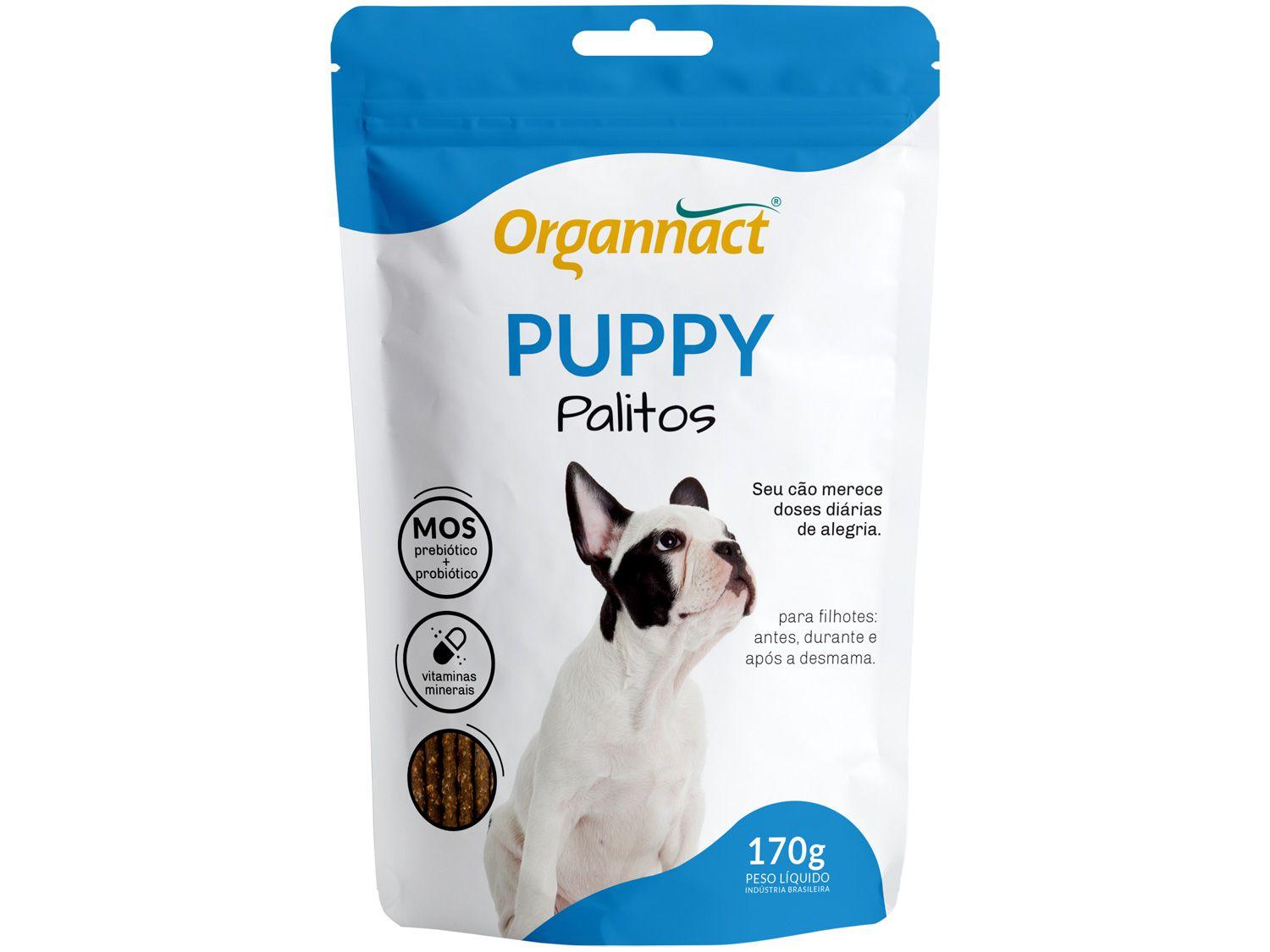 Suplemento Organnact Puppy Palitos - para Cachorro 170g