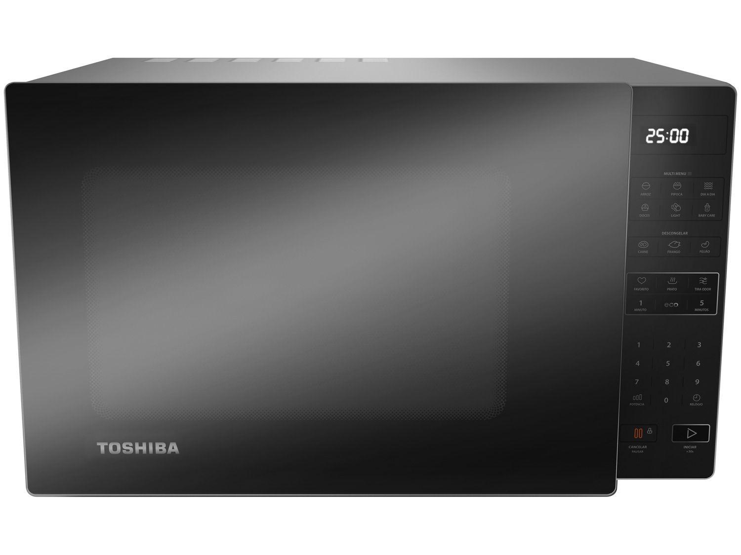 Micro-ondas Toshiba 35L SmartPlate Cinza