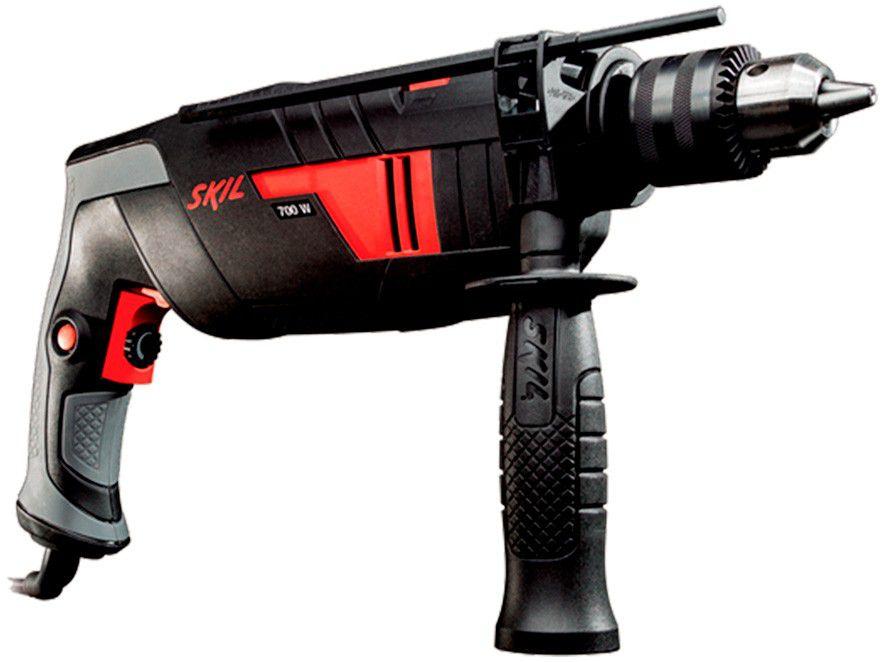 Furadeira de Impacto Skil 700W Velocidade Variável - 1/2" com Maleta 5 Peças 6060