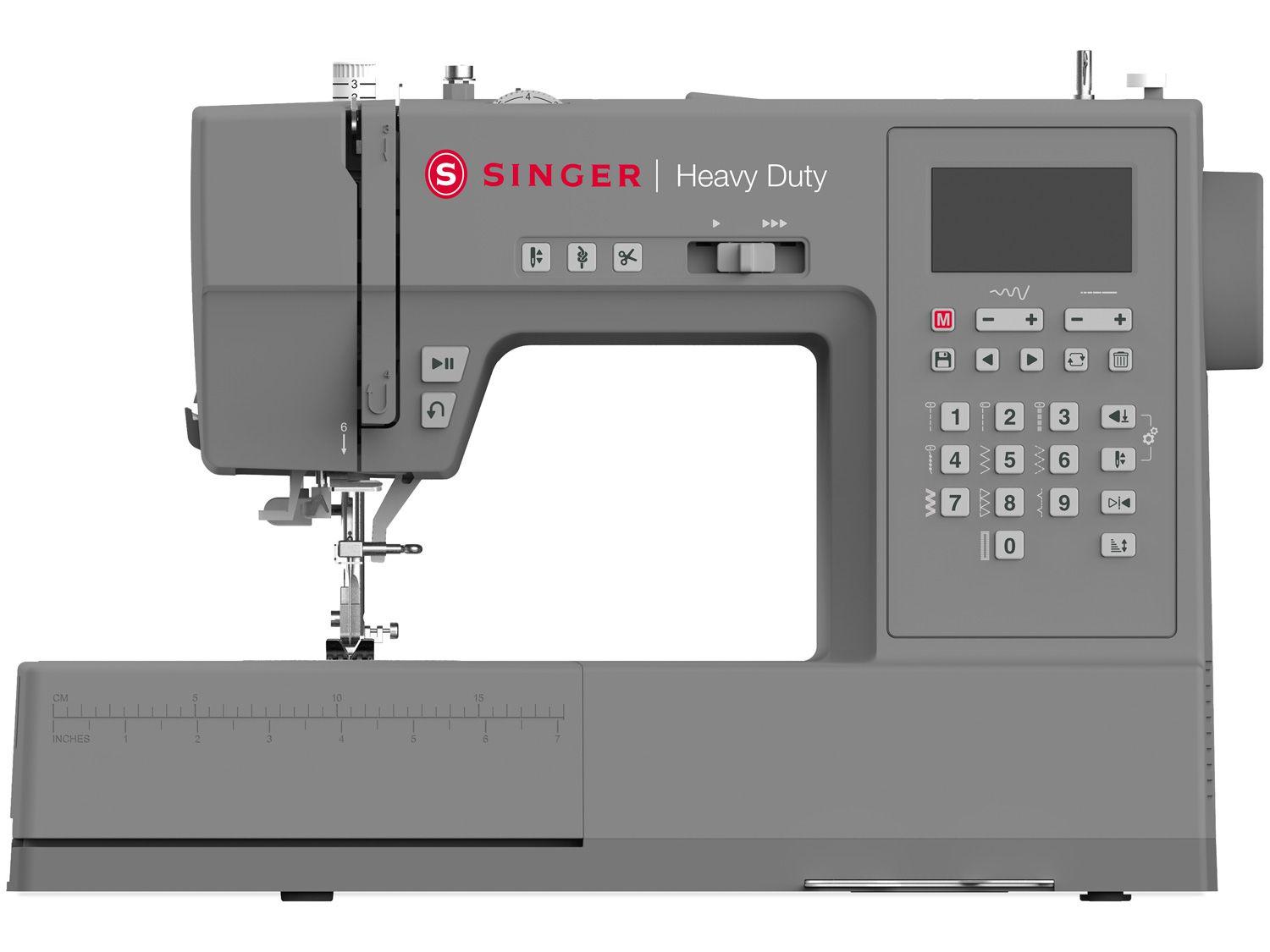 Máquina de Costura Singer Heavy Duty - HD6805 Portátil Eletrônica 300 Pontos