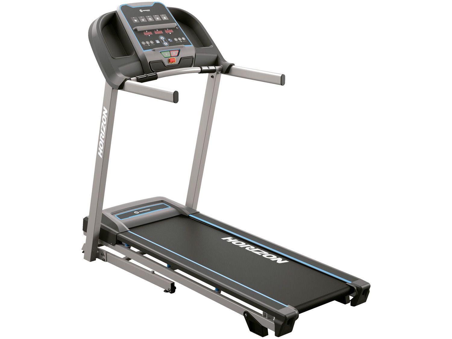 Esteira Ergométrica Elétrica Dobrável Horizon - Fitness TR3.0 Vel. Máxima 16km/h