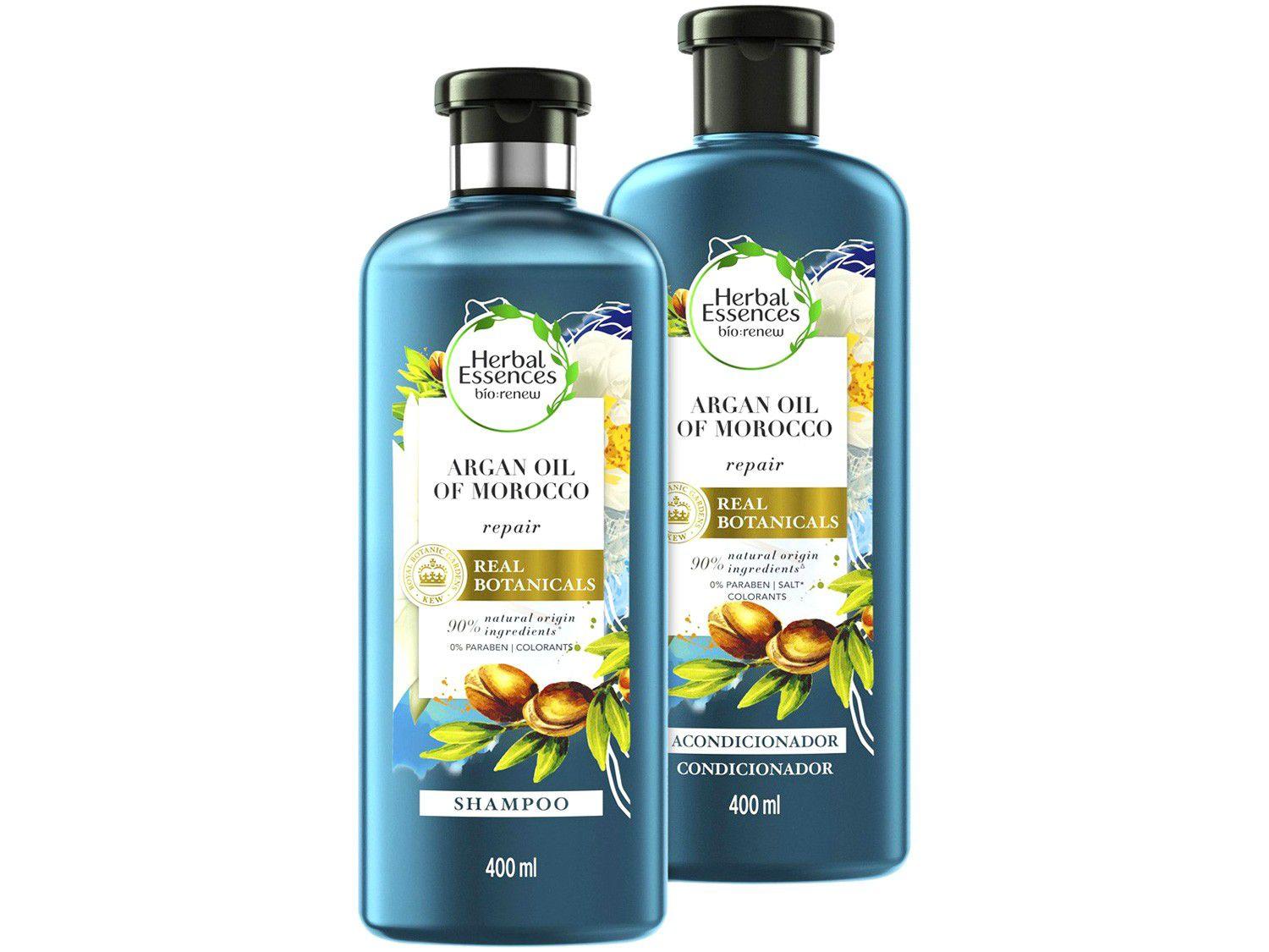 Kit Shampoo e Condicionador Herbal Essences - Óleo de Argan 400ml