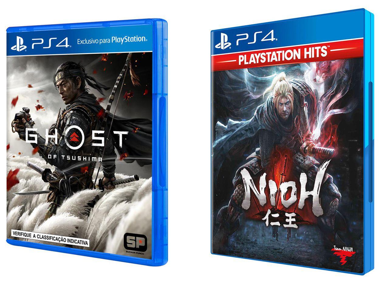 Ghost of Tsushima Sucker Punch + Nioh - Koei Tecmo Games para PS4