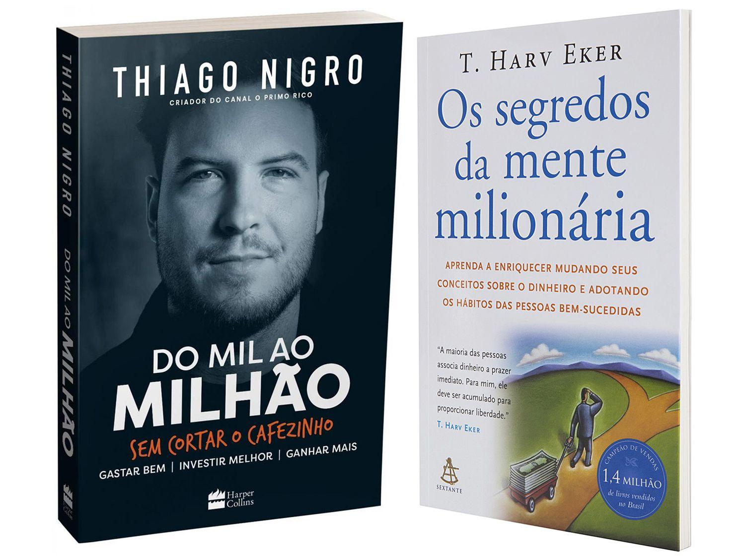 Kit Livros - Os Segredos da Mente Milionária + Do Mil ao Milhão