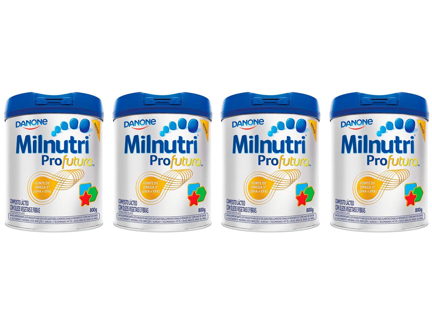 Composto Lácteo Milnutri Profutura Original - 800g 4 Unidades