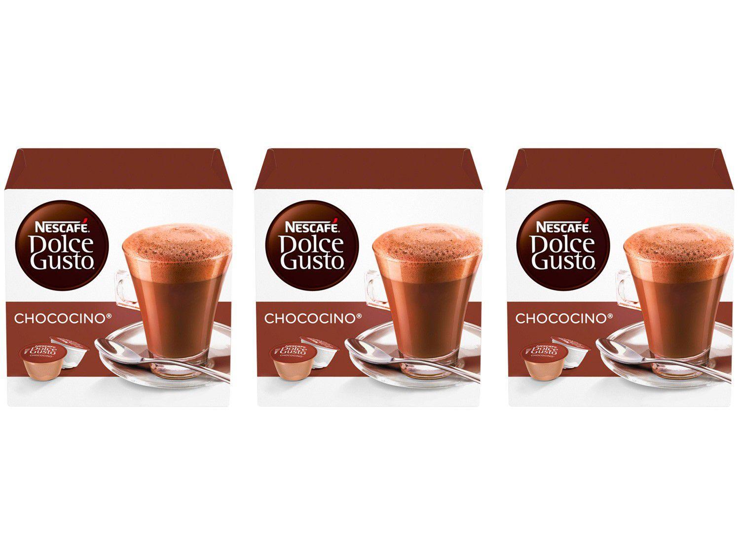 Kit Cápsula Chocolate Nescafé Chococino - Dolce Gusto 48 Unidades