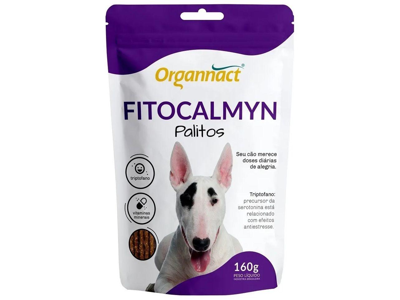 Calmante para Cachorro Organnact Fitocalmyn 160g