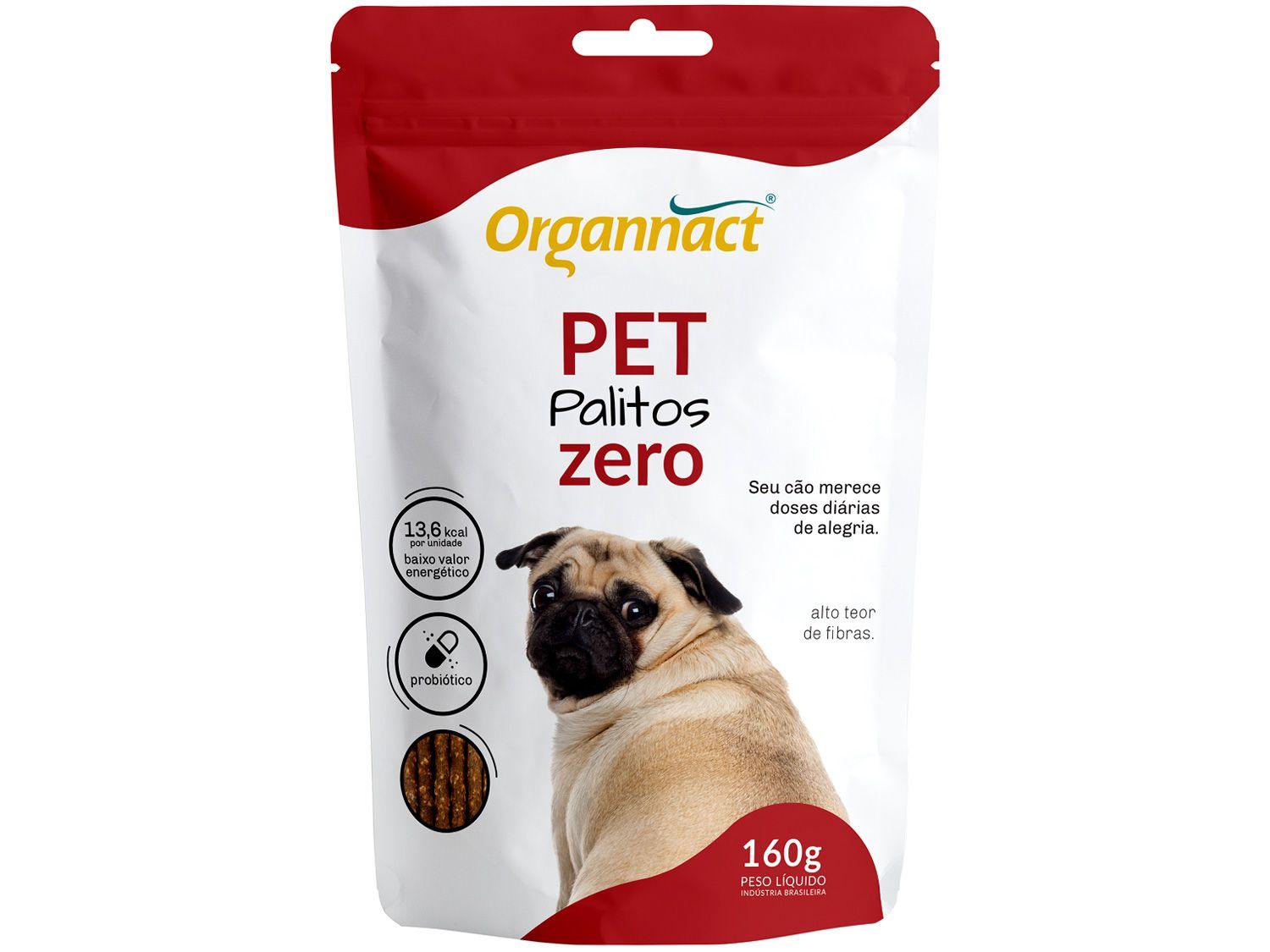 Suplemento Organnact Pet Palitos Zero - para Cachorro 160g