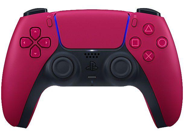 Controle para PS5 sem Fio DualSense Sony - Cosmic Red