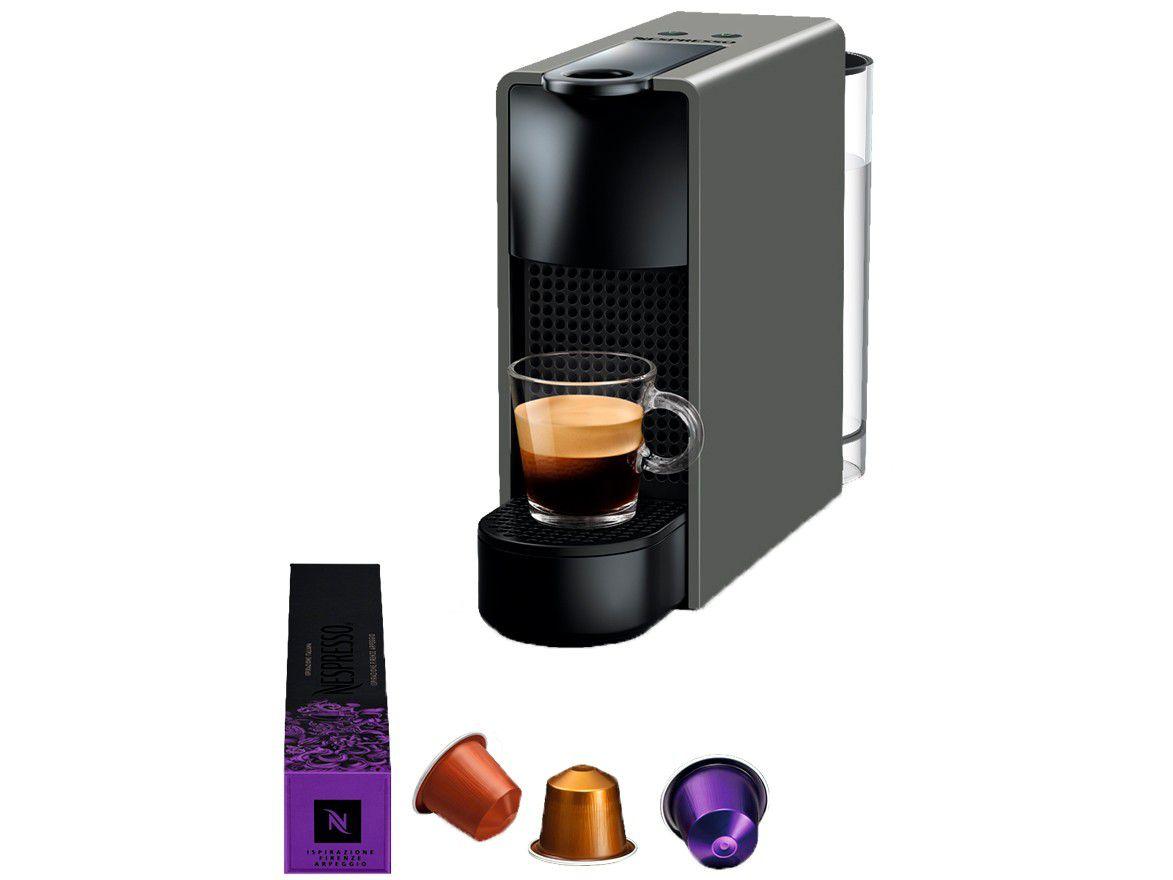 Cafeteira Nespresso Essenza Mini Cinza