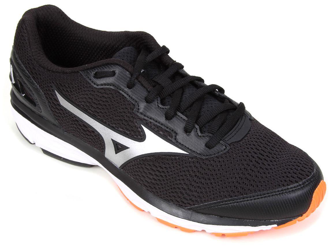 Tênis Mizuno Brave 4 Masculino Preto e Branco