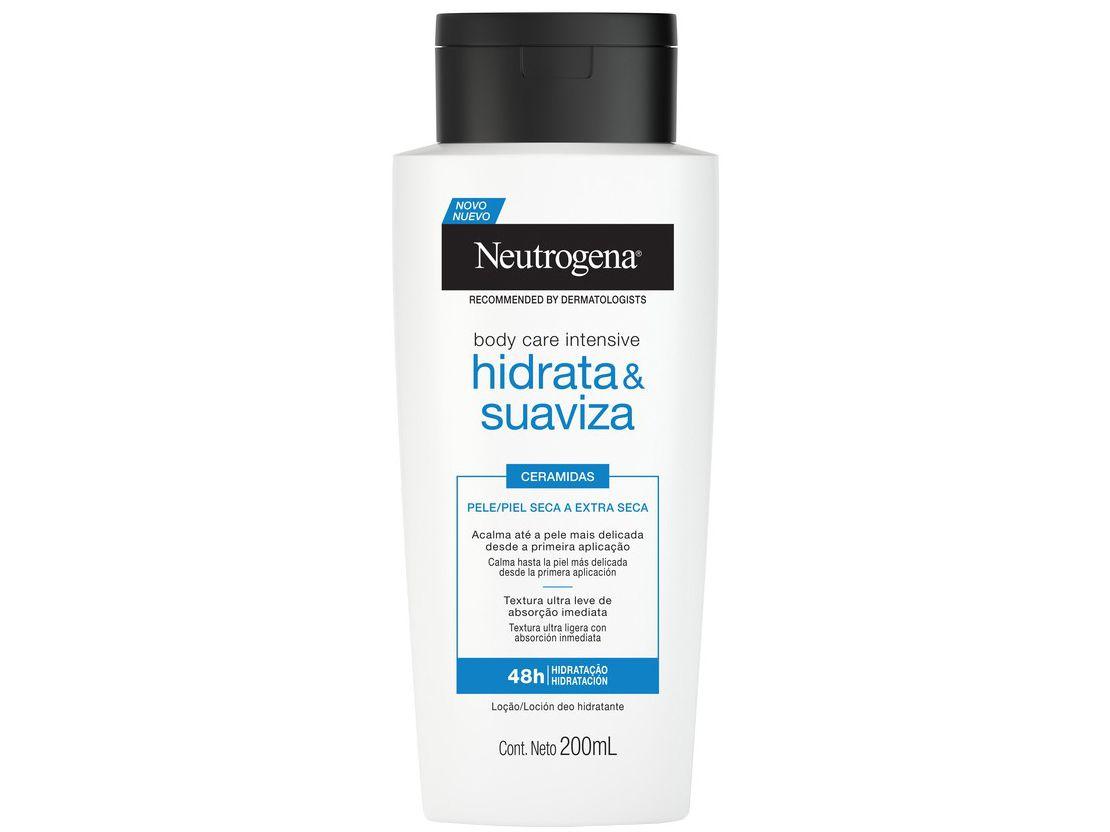 Loção Hidratante Corporal para Peles Secas - Neutrogena Body Care Intensive Hidrata e Suaviza