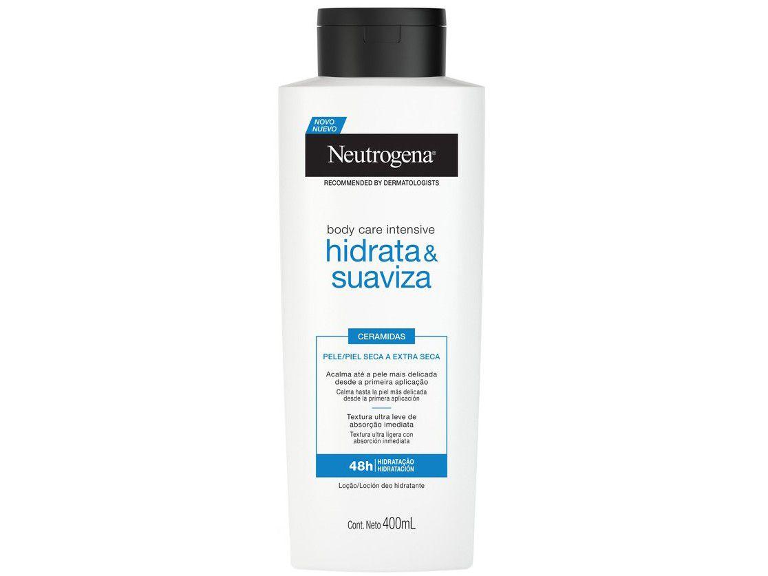 Loção Hidratante Corporal para Peles Secas - Neutrogena Body Care Intensive Hidrata e Suaviza