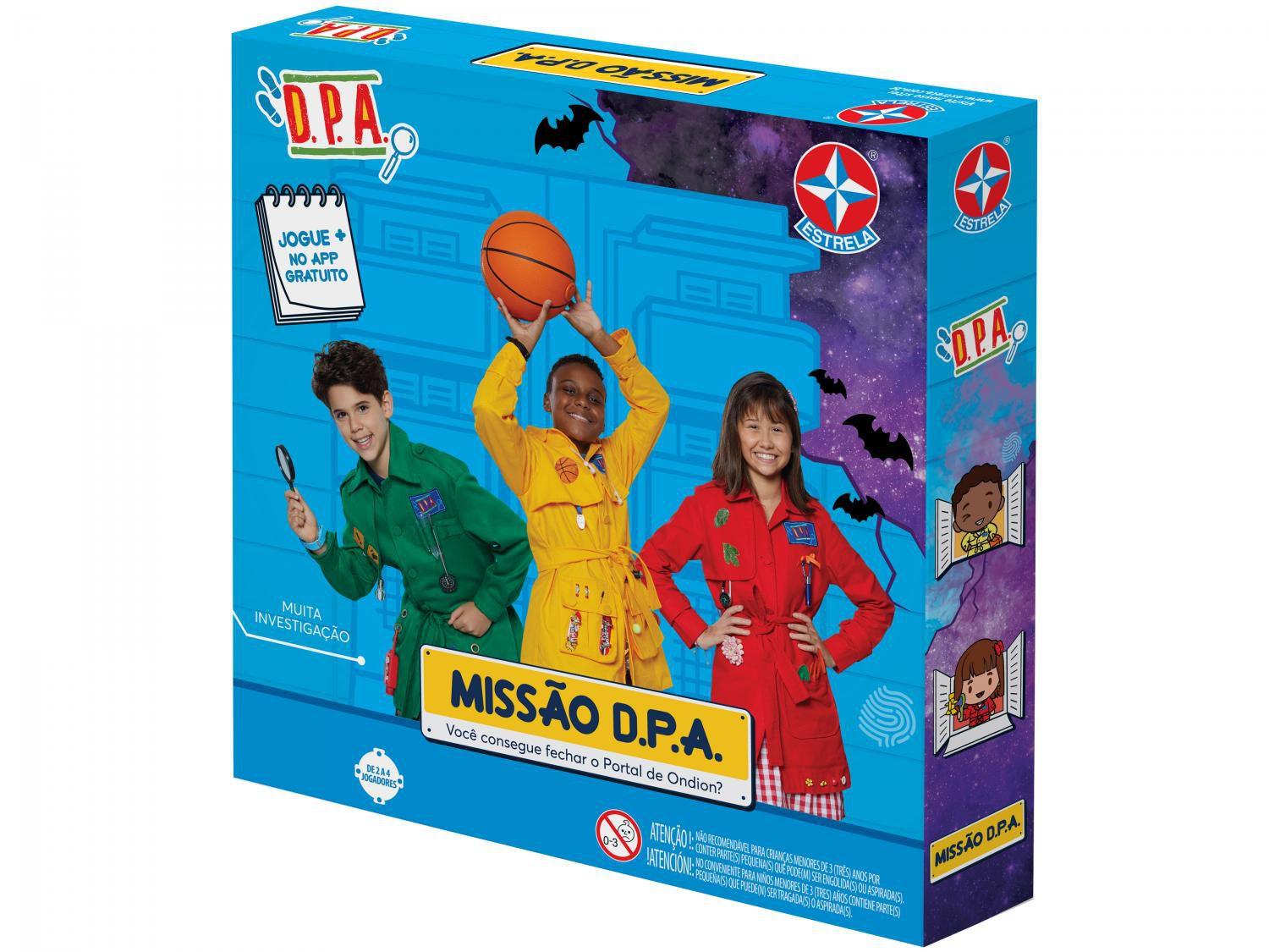 Jogo Missão D.P.A: Apartamento 333 de Tabuleiro - Estrela