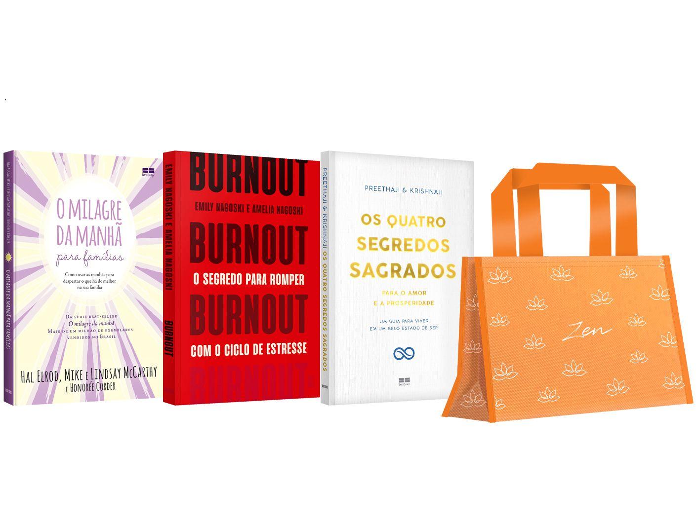 Kit Livros Mulher Zen Edição Limitada com Brinde - Pré-venda