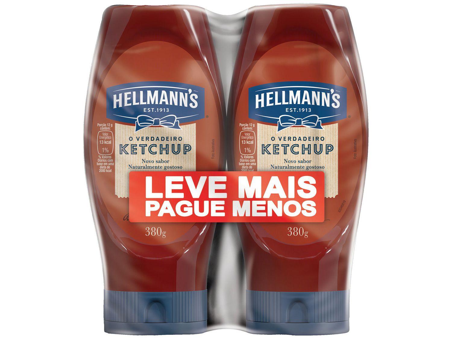 Ketchup Hellmanns Tradicional 380g 2 Unidades