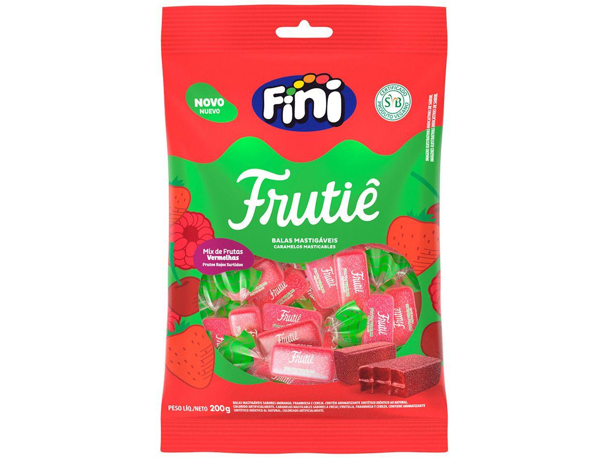 Bala de Gelatina Fini Frutiê - Mix de Frutas Vermelhas Vegana 200g