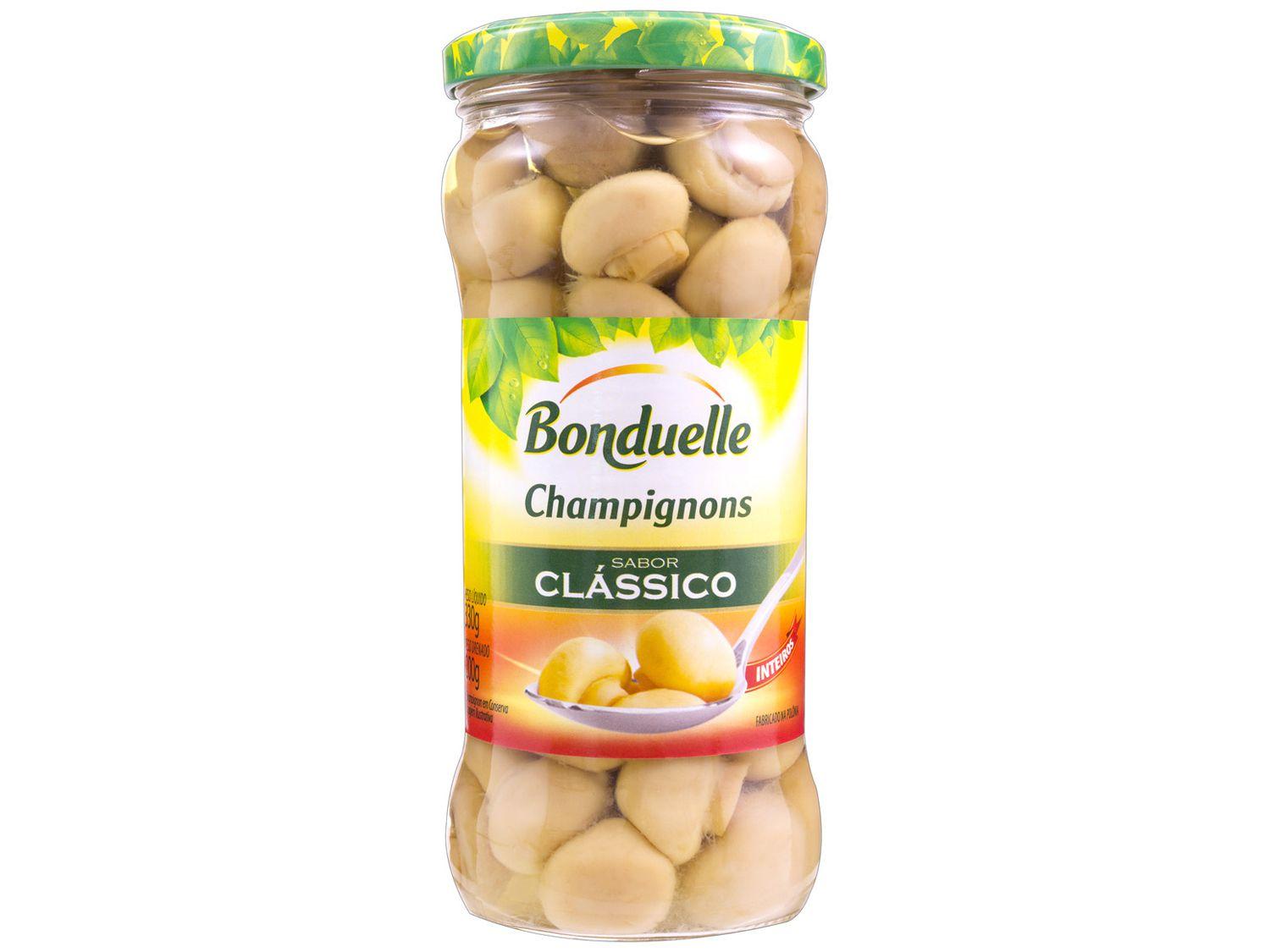 Cogumelo Champignon em Conserva Inteiro - Bonduelle Clássico 330g