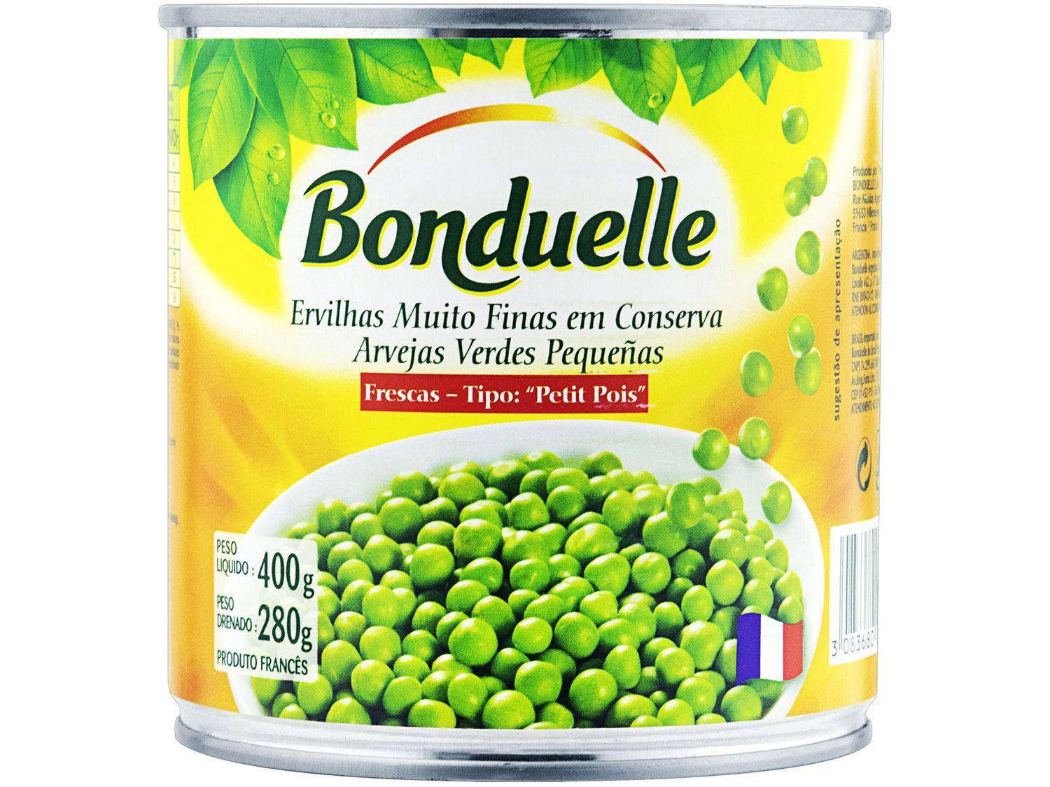 Ervilha em Conserva Bonduelle Muito Finas Lata - 400g