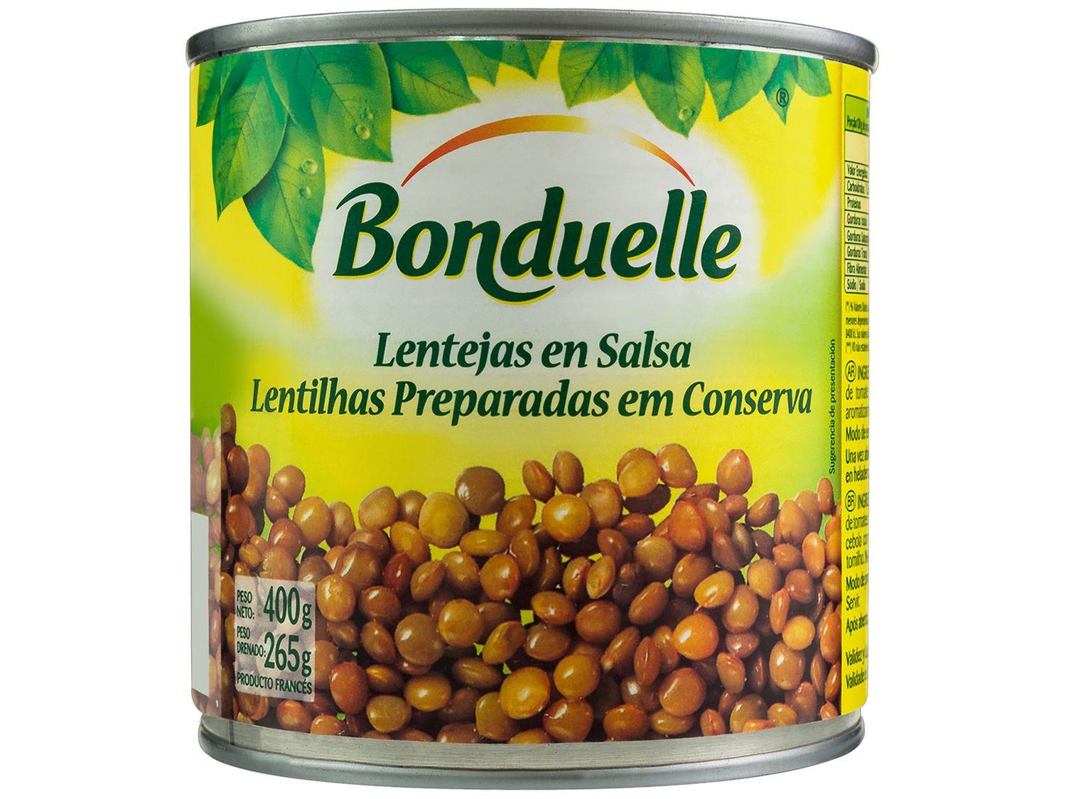 Lentilha em Conserva Bonduelle Lata 400g
