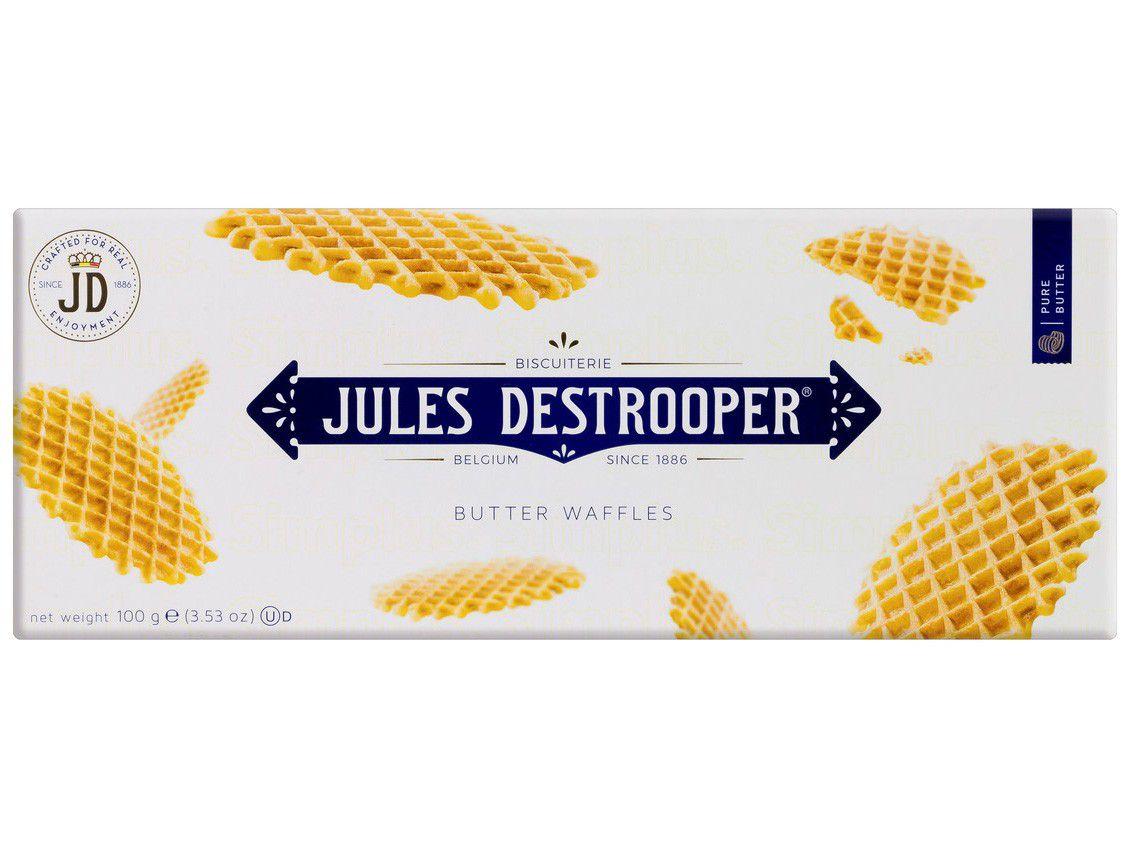 Biscoito Wafer Original Butter Waffles - Jules Destrooper 100g