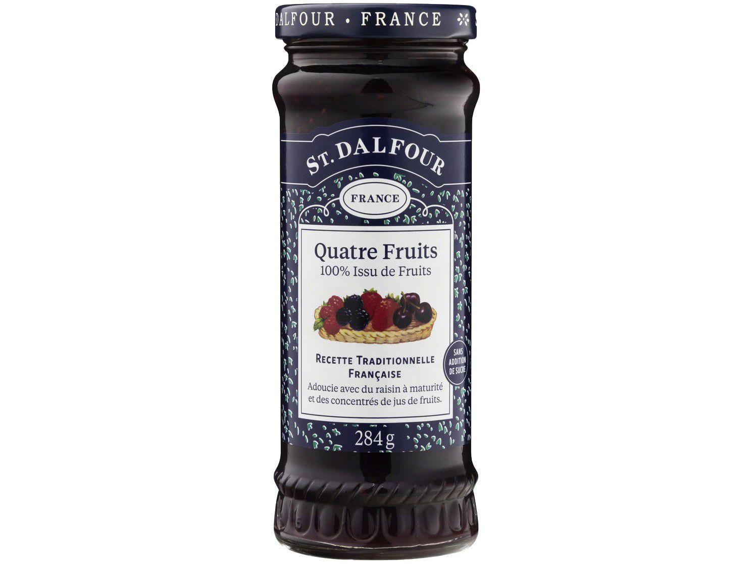 Geleia de Frutas Vermelhas St. Dalfour - Quatre Fruits 284g