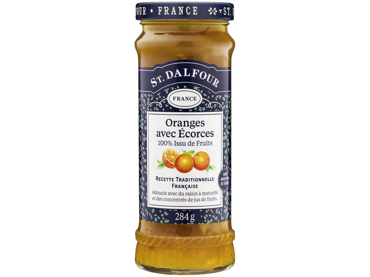 Geleia de Laranja St. Dalfour Oranges Avec Écorces - 284g